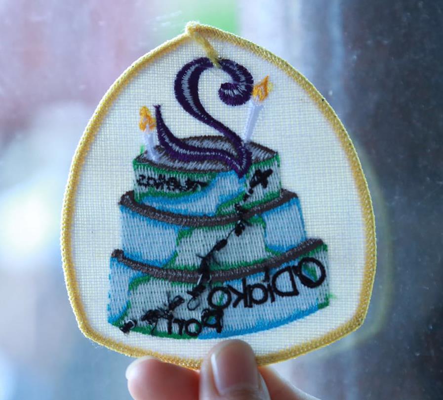 Patch ricamo ricamato in stile moderno