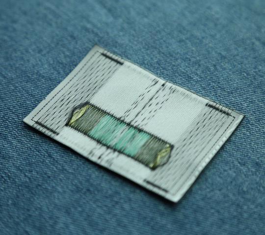 Fabric Clothing Tag Weaving Label