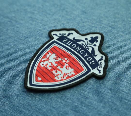 custom woven patch for football team