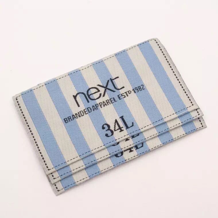 Wholesale custom logo woven label clothing label