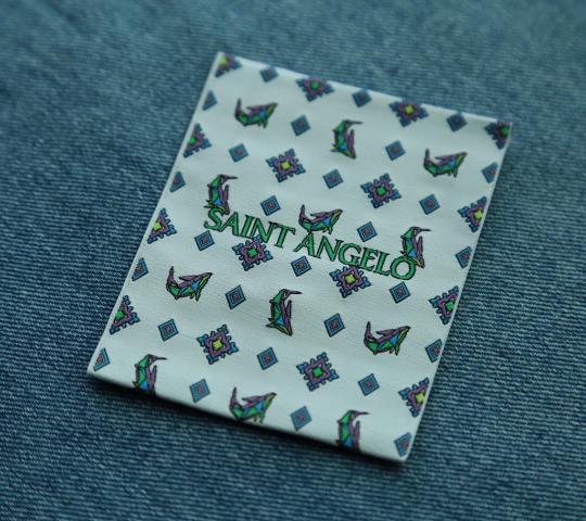 High End Garment Etiquette Fabric Woven Label