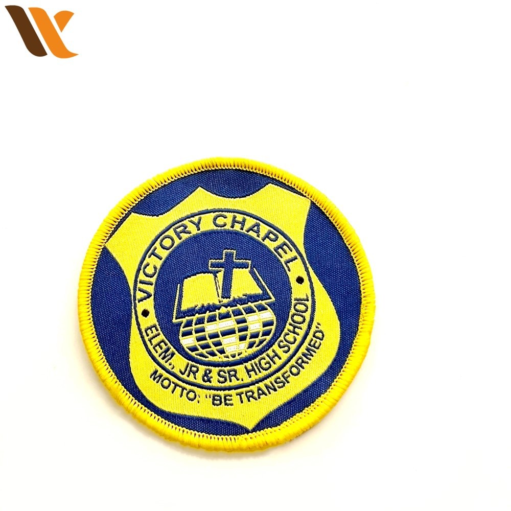 Yellow Woven Patch For Kids Club 3