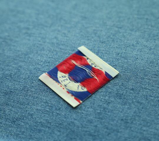 Garment Woven Label Clothes Printed Woven Textile Labels